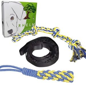 New outdoor bungee dog toy